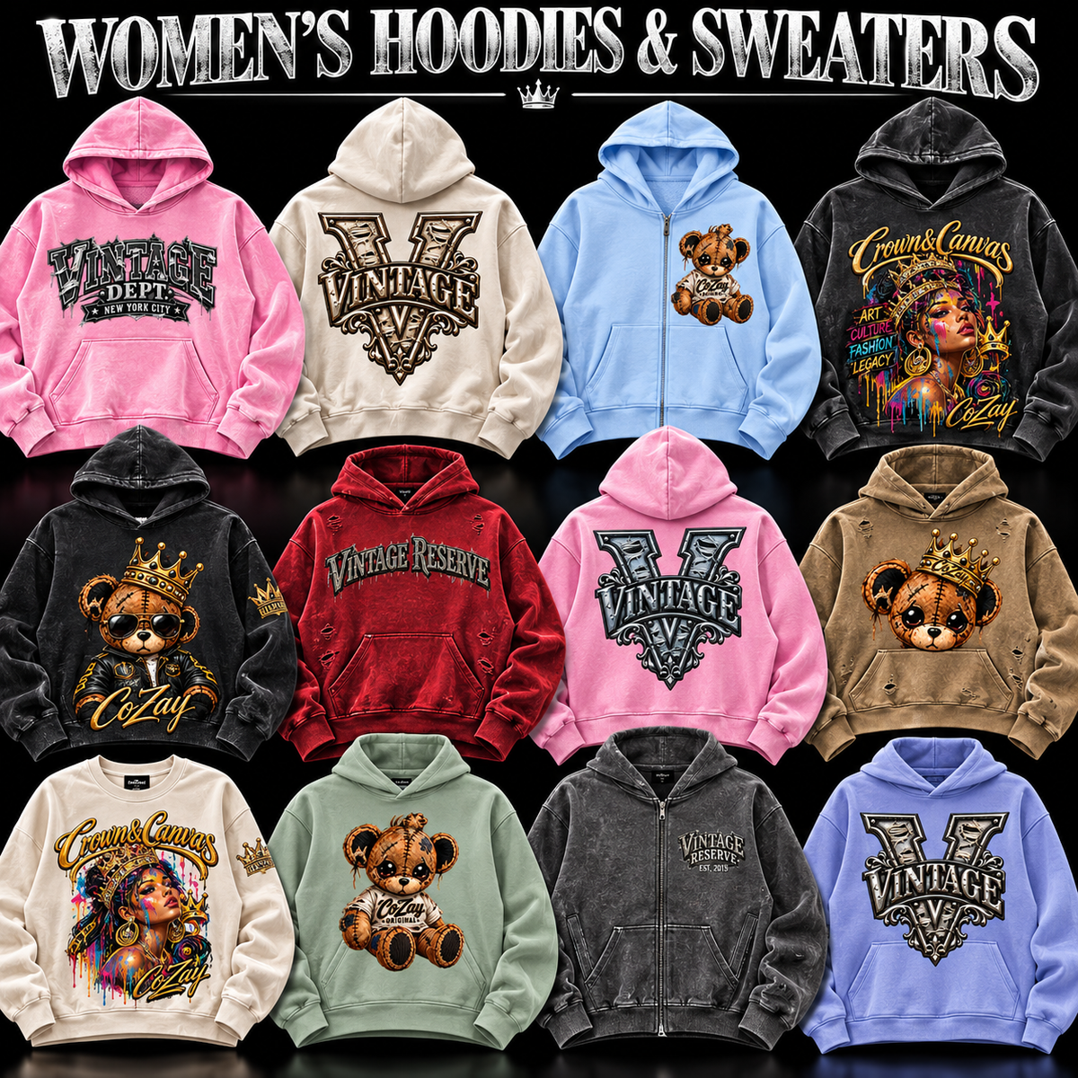 Women's Hoodies & Sweaters