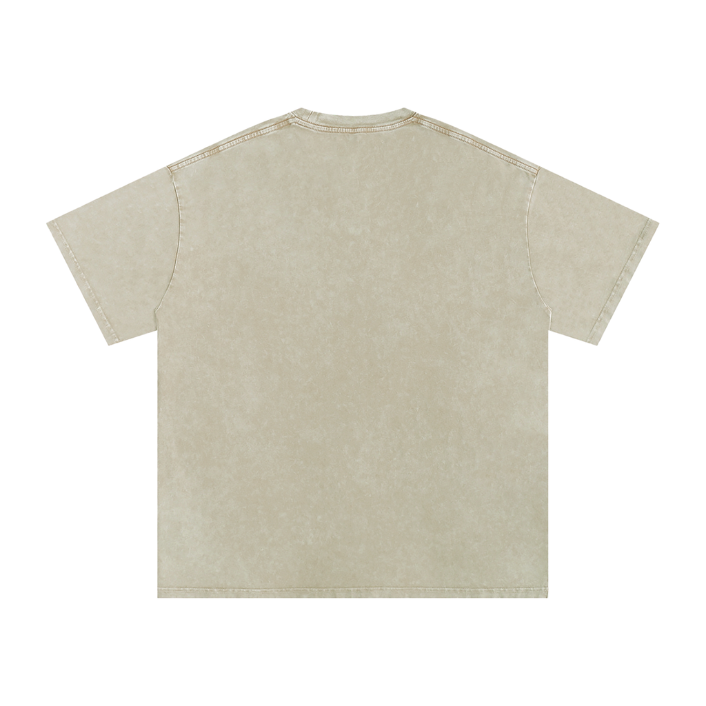 CoZayWeen Purge Snow Washed Oversized Cotton T-Shirt