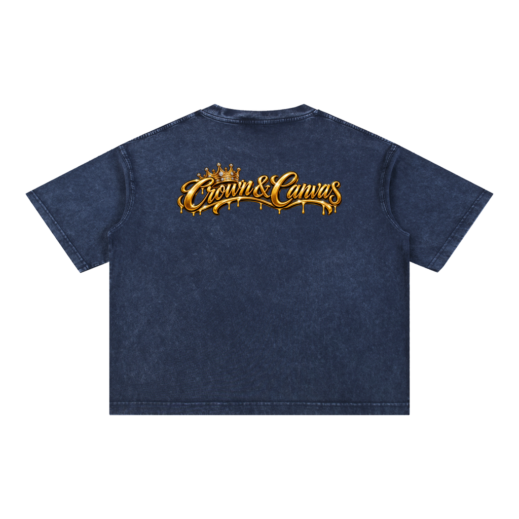 CoZay CC Mineral Wash Boxy Cotton T-Shirt