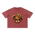 CoZay Original Cartier Bear Mineral Wash Boxy Cotton T-Shirt