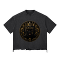 CoZay Signature Snow Wash Raw-Hem Boxy T-shirt