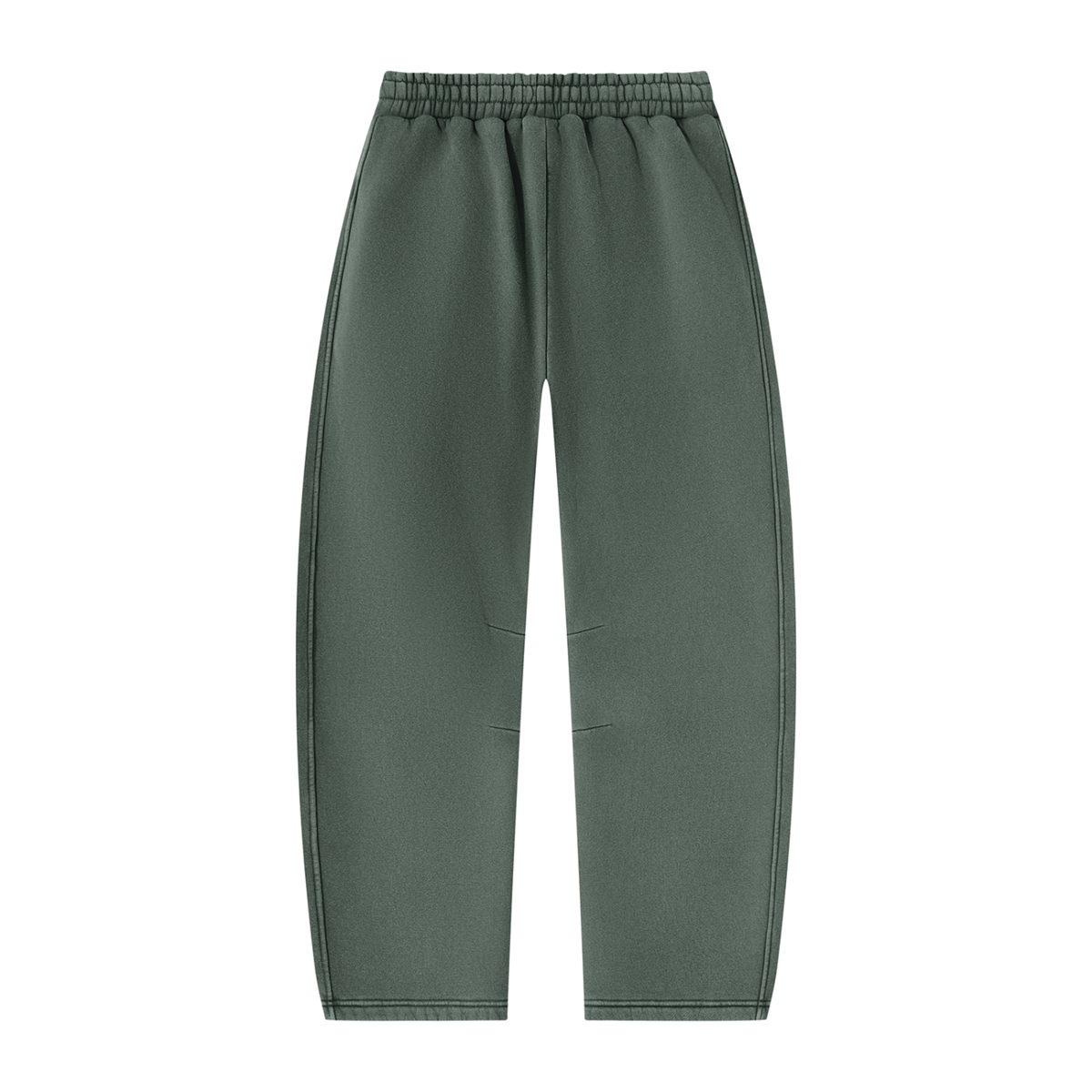 CoZay Cartier Bear Unisex Vintage Wash Barrel Leg Fleece Sweatpants