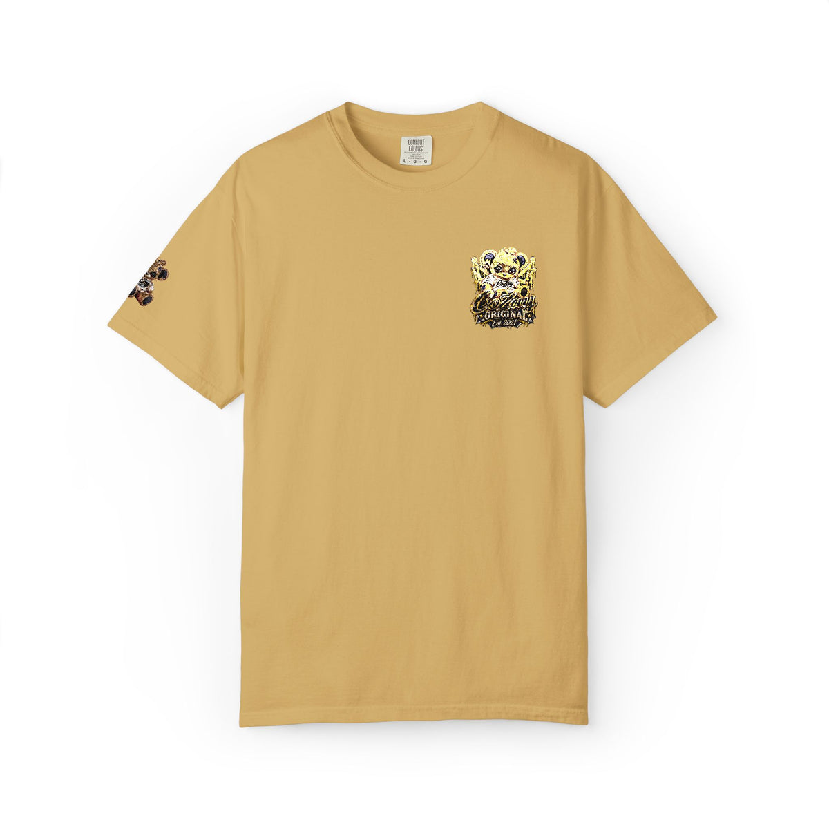 CoZay Orriginal Pocket Bee Graphic T‑Shirt — Honeycomb Pocket Design