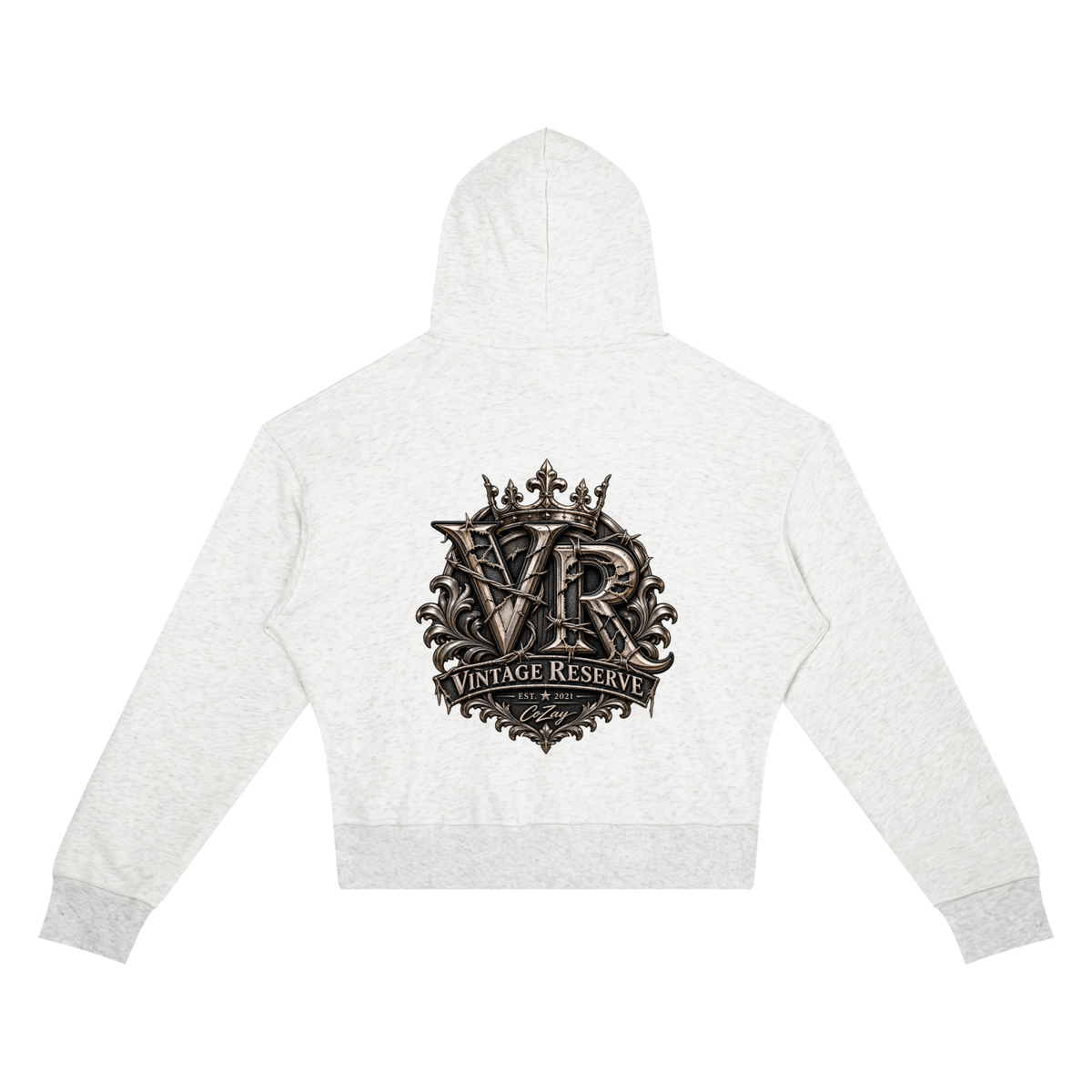 Vintage Reserve by CoZay Women’s Crop Drop Shoulder Hoodie