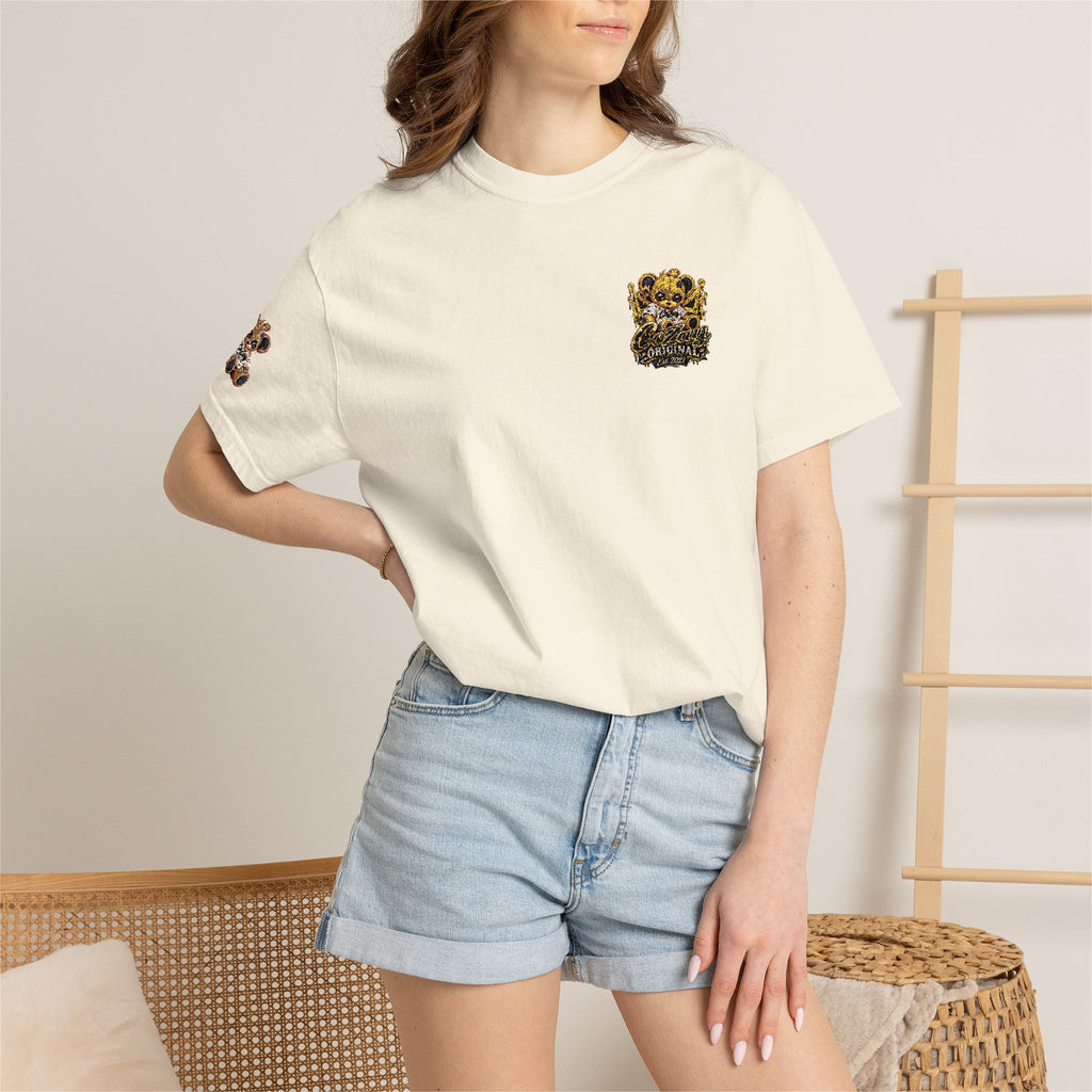 CoZay Orriginal Pocket Bee Graphic T‑Shirt — Honeycomb Pocket Design