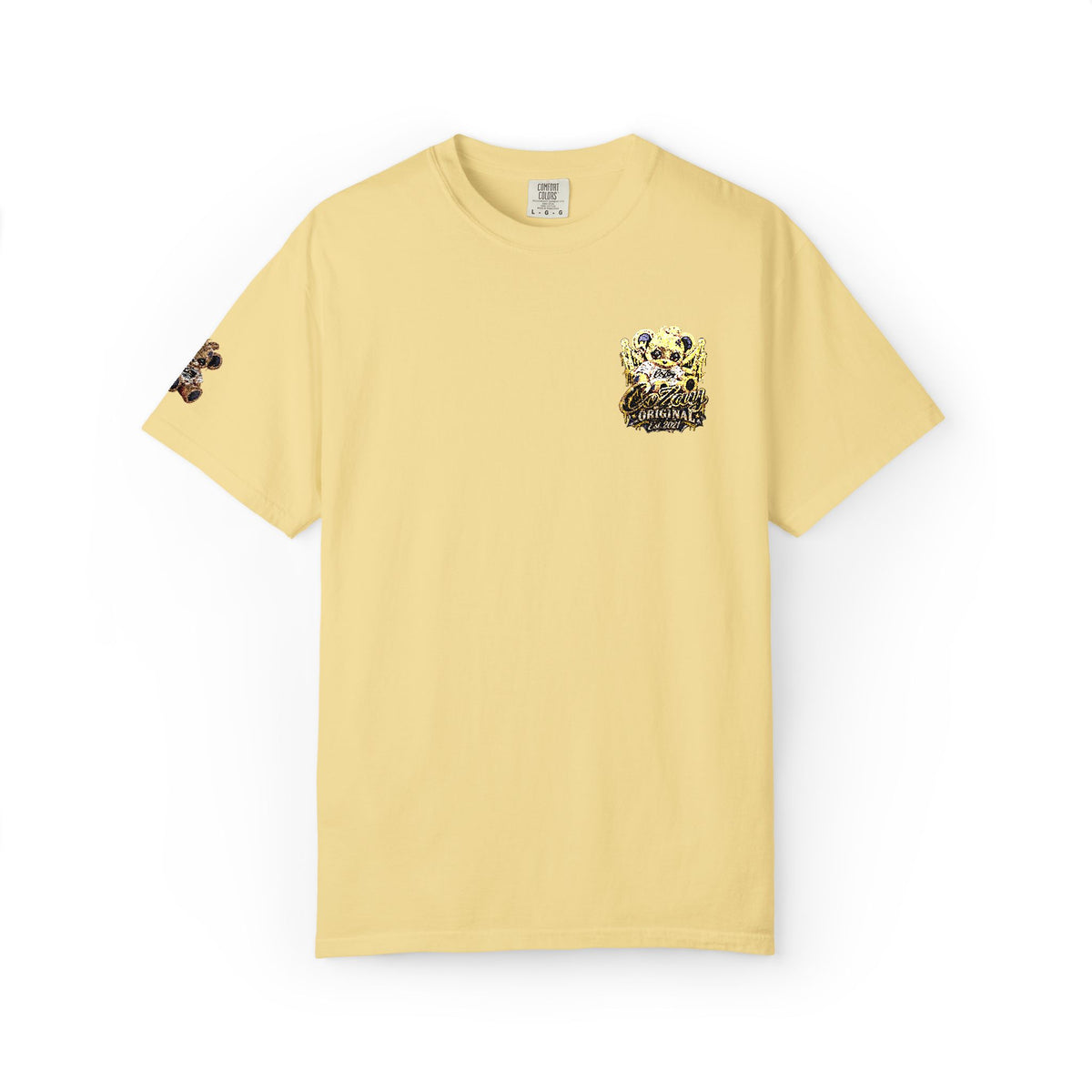 CoZay Orriginal Pocket Bee Graphic T‑Shirt — Honeycomb Pocket Design