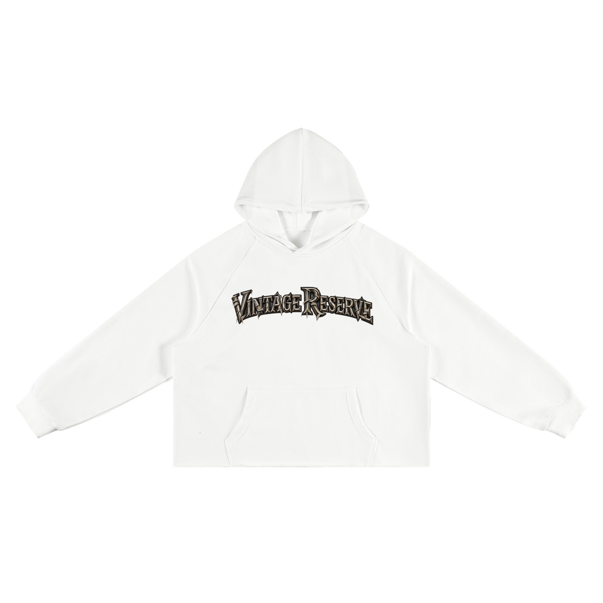 CoZay Vintage Reserve Unisex Vintage Wash Raw Edge Boxy Hoodie