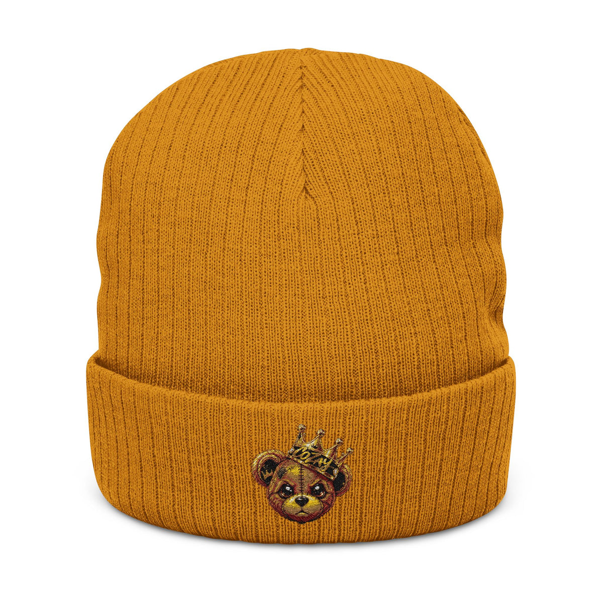 CoZay Original Bear Embroidered Crown Teddy Beanie