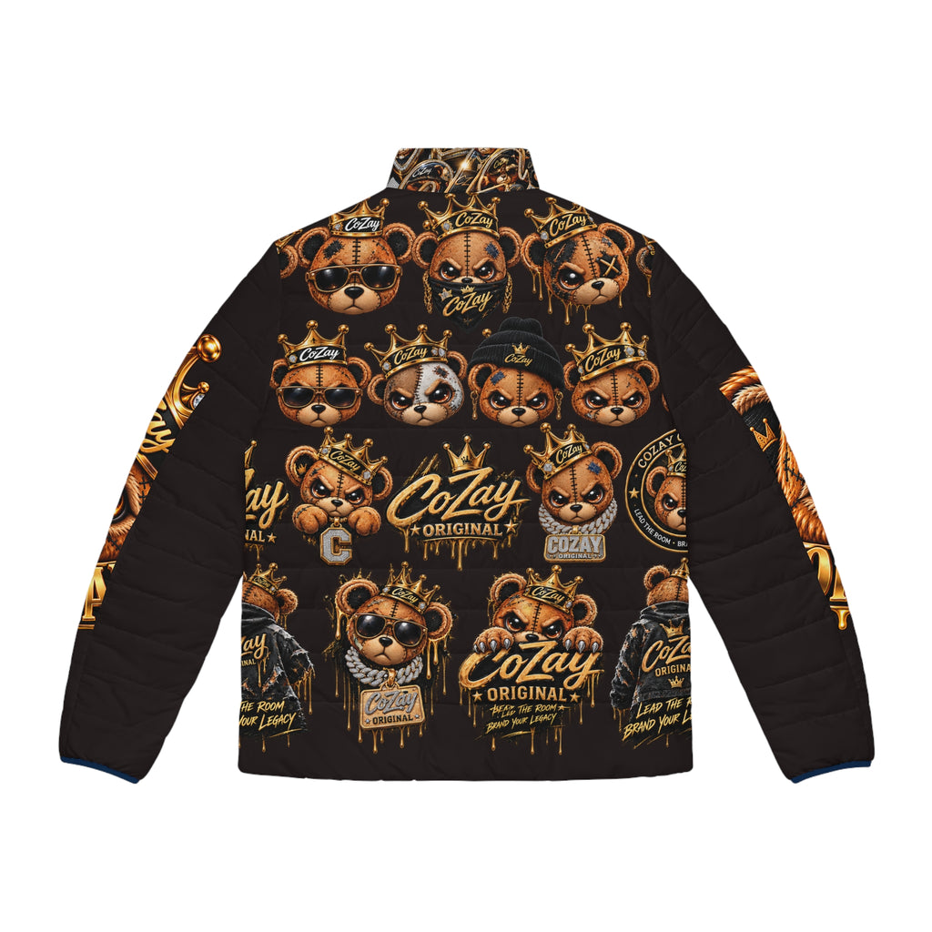 CoZay Original Crowned Teddy Graphic Puffer Jacket