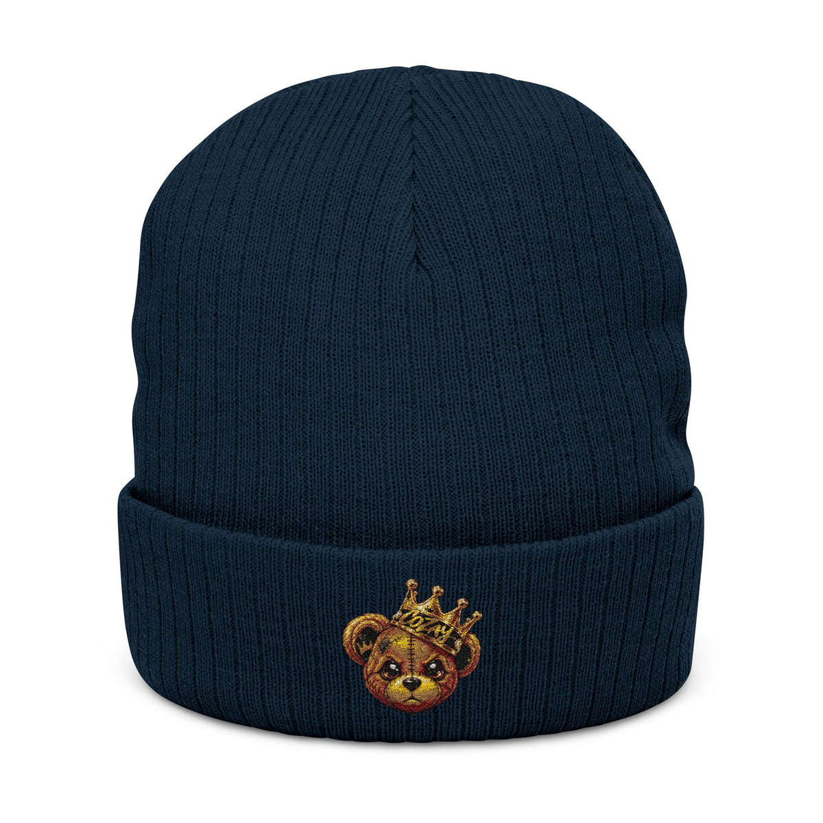 CoZay Original Bear Embroidered Crown Teddy Beanie