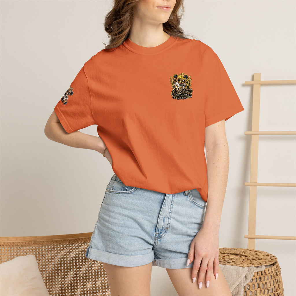 CoZay Orriginal Pocket Bee Graphic T‑Shirt — Honeycomb Pocket Design