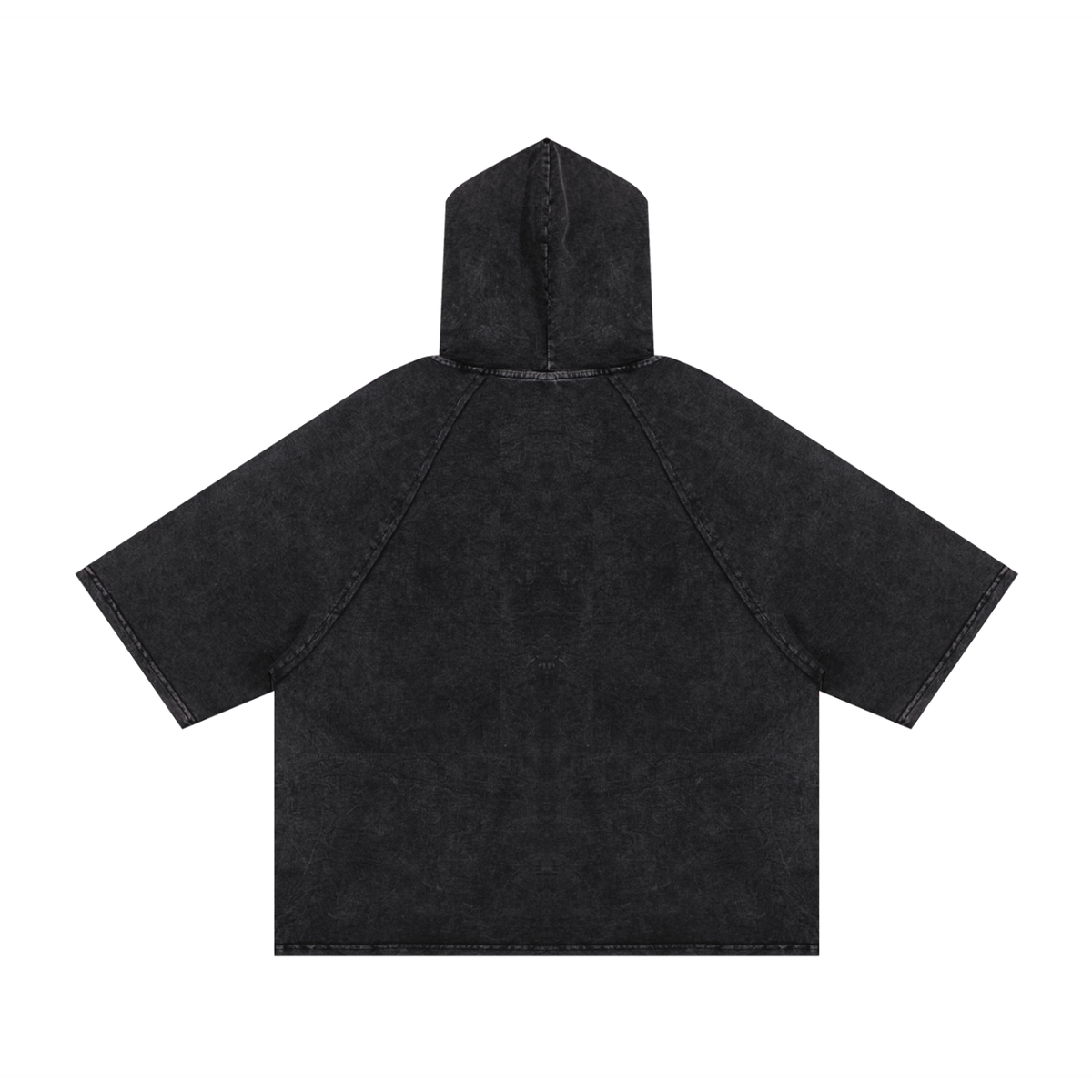 CoZay Original Bear Snow Washed Hooded Boxy T-Shirt