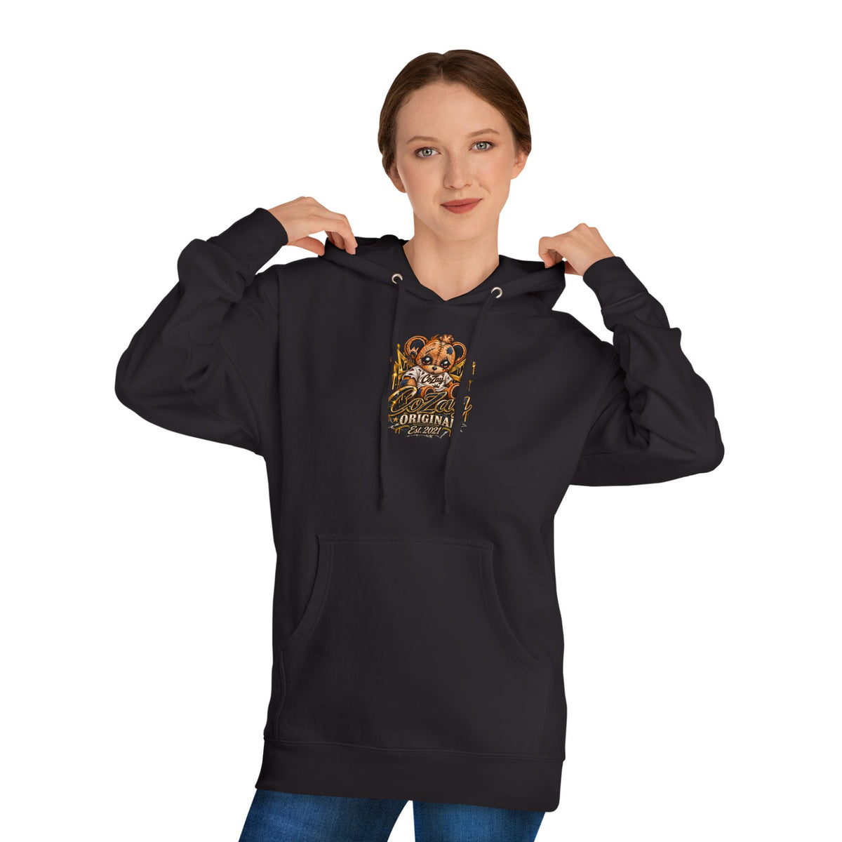 CoZay Original Vintage Teddy Bear Hoodie – Cozay Retro Graphic Sweatshirt