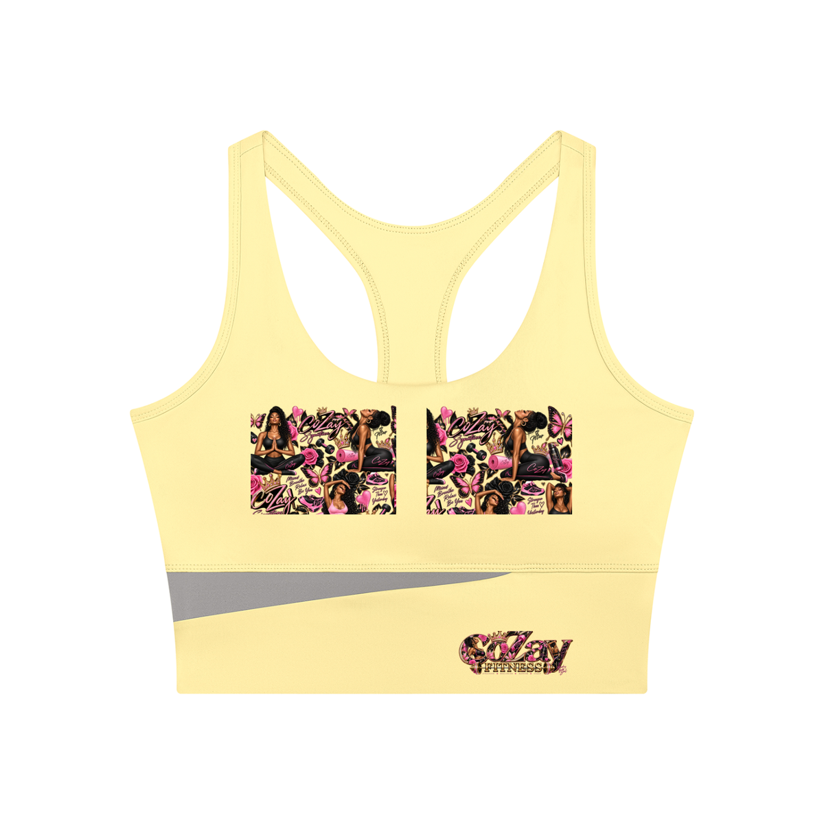 CoZay Signature Women's Color Block Yoga Tank Top