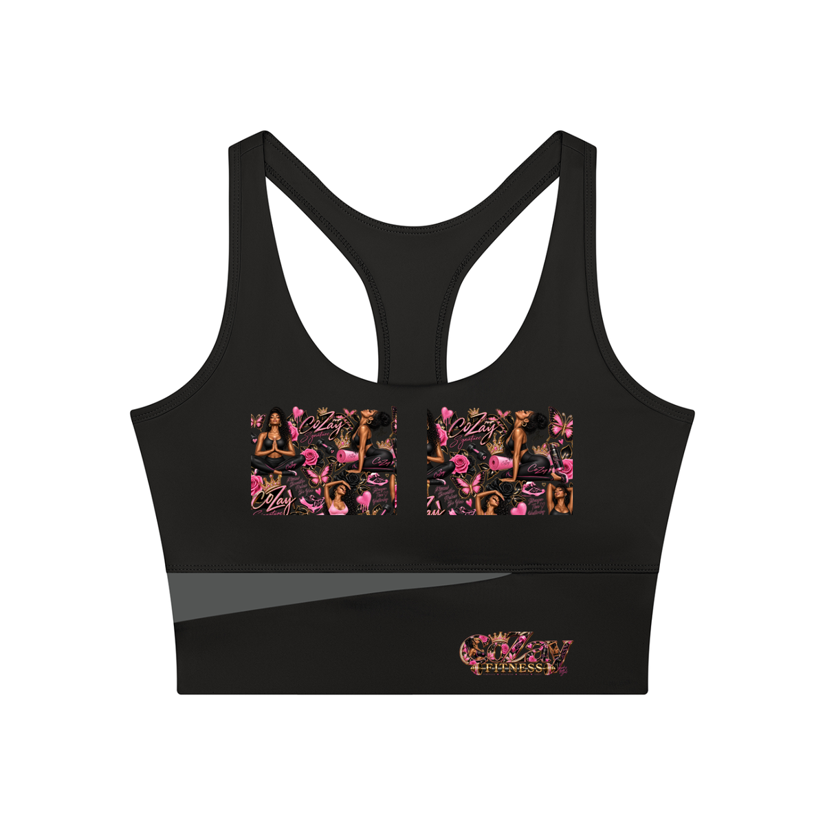CoZay Signature Women's Color Block Yoga Tank Top