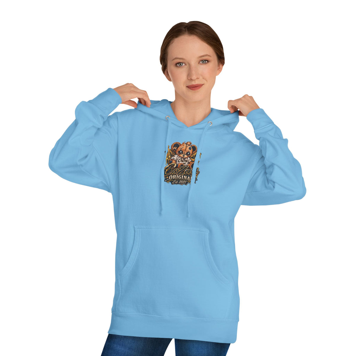 CoZay Original Vintage Teddy Bear Hoodie – Cozay Retro Graphic Sweatshirt