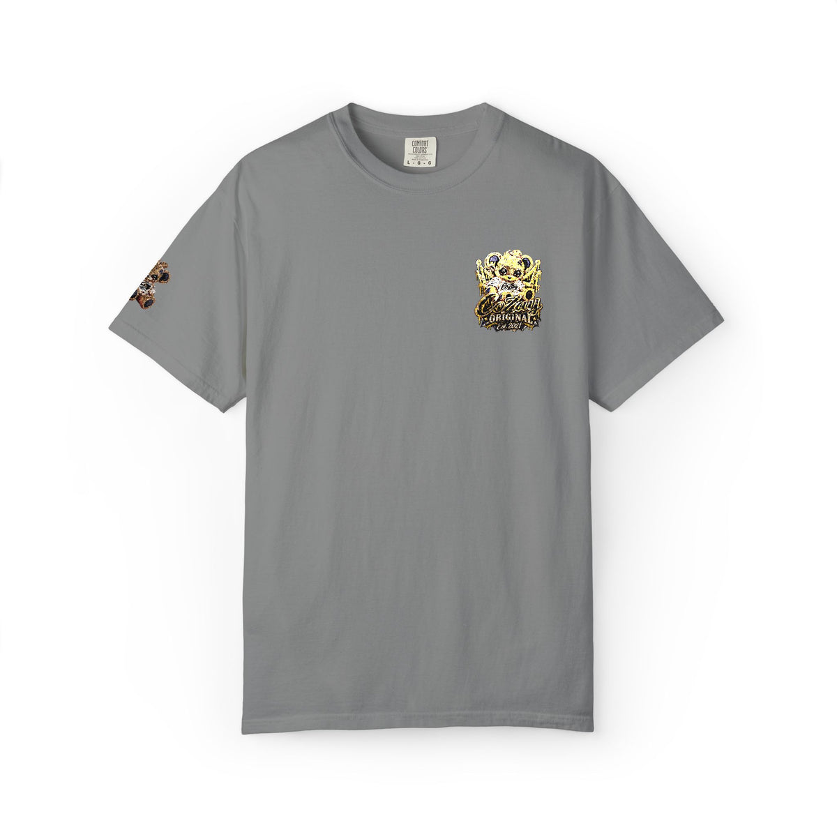 CoZay Orriginal Pocket Bee Graphic T‑Shirt — Honeycomb Pocket Design
