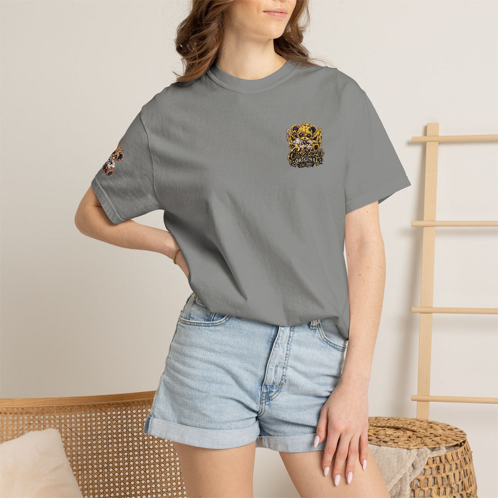 CoZay Orriginal Pocket Bee Graphic T‑Shirt — Honeycomb Pocket Design