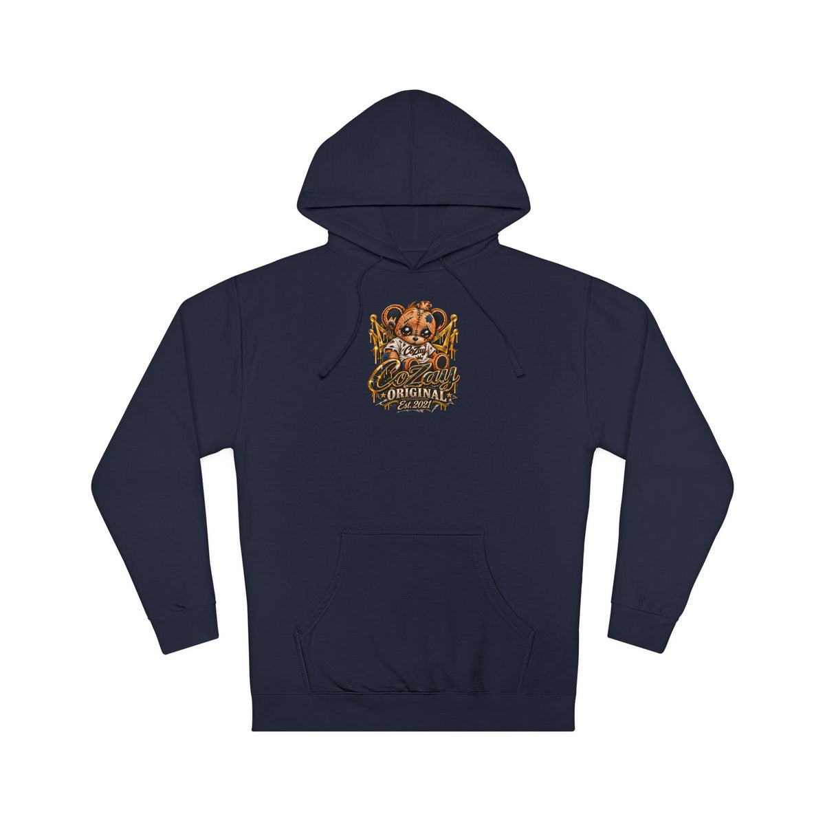 CoZay Original Vintage Teddy Bear Hoodie – Cozay Retro Graphic Sweatshirt