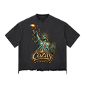 CoZay Original NY Snow Wash Raw-Hem Boxy T-shirt