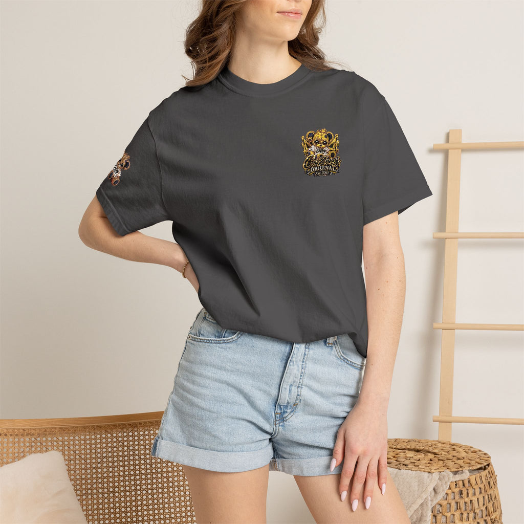 CoZay Orriginal Pocket Bee Graphic T‑Shirt — Honeycomb Pocket Design