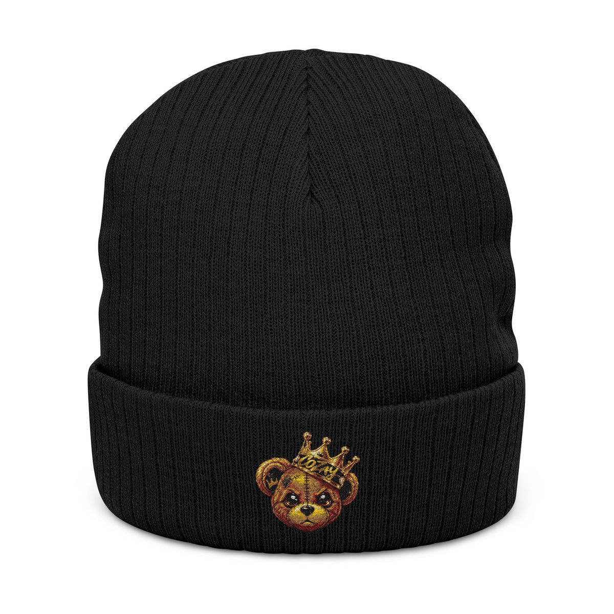 CoZay Original Bear Embroidered Crown Teddy Beanie