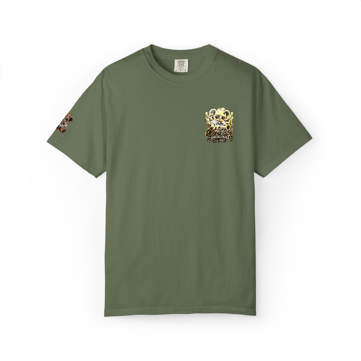 CoZay Orriginal Pocket Bee Graphic T‑Shirt — Honeycomb Pocket Design