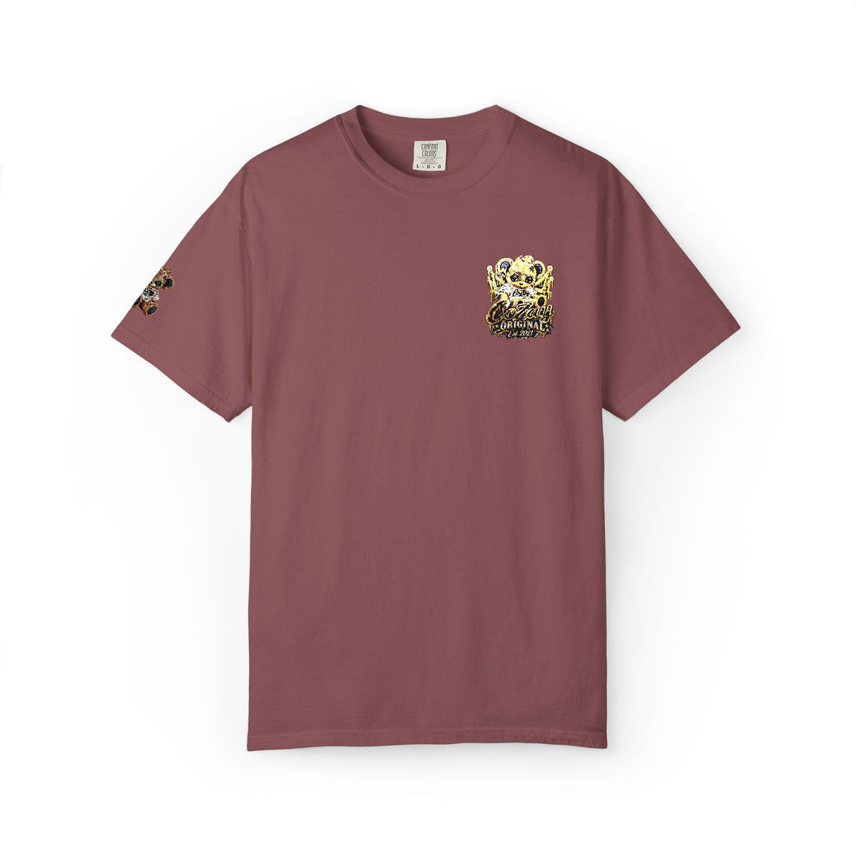 CoZay Orriginal Pocket Bee Graphic T‑Shirt — Honeycomb Pocket Design