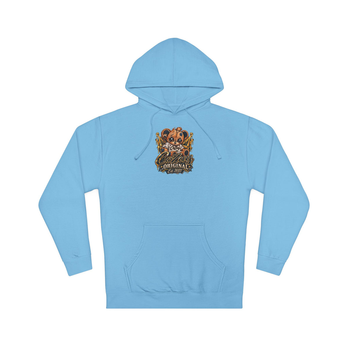 CoZay Original Vintage Teddy Bear Hoodie – Cozay Retro Graphic Sweatshirt