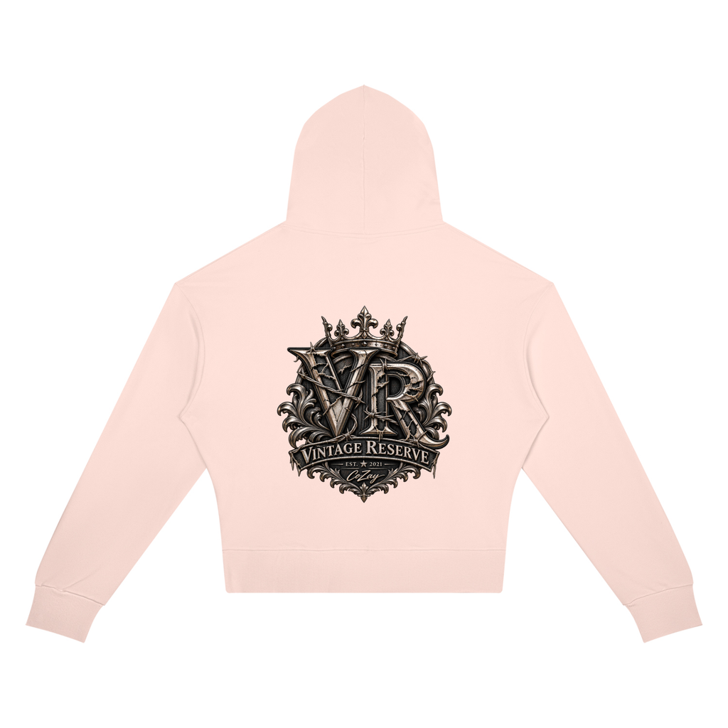 Vintage Reserve by CoZay Women’s Crop Drop Shoulder Hoodie