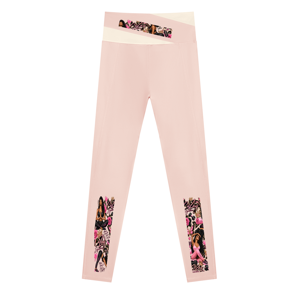 CoZay Signature Women's Color Block Yoga Leggings