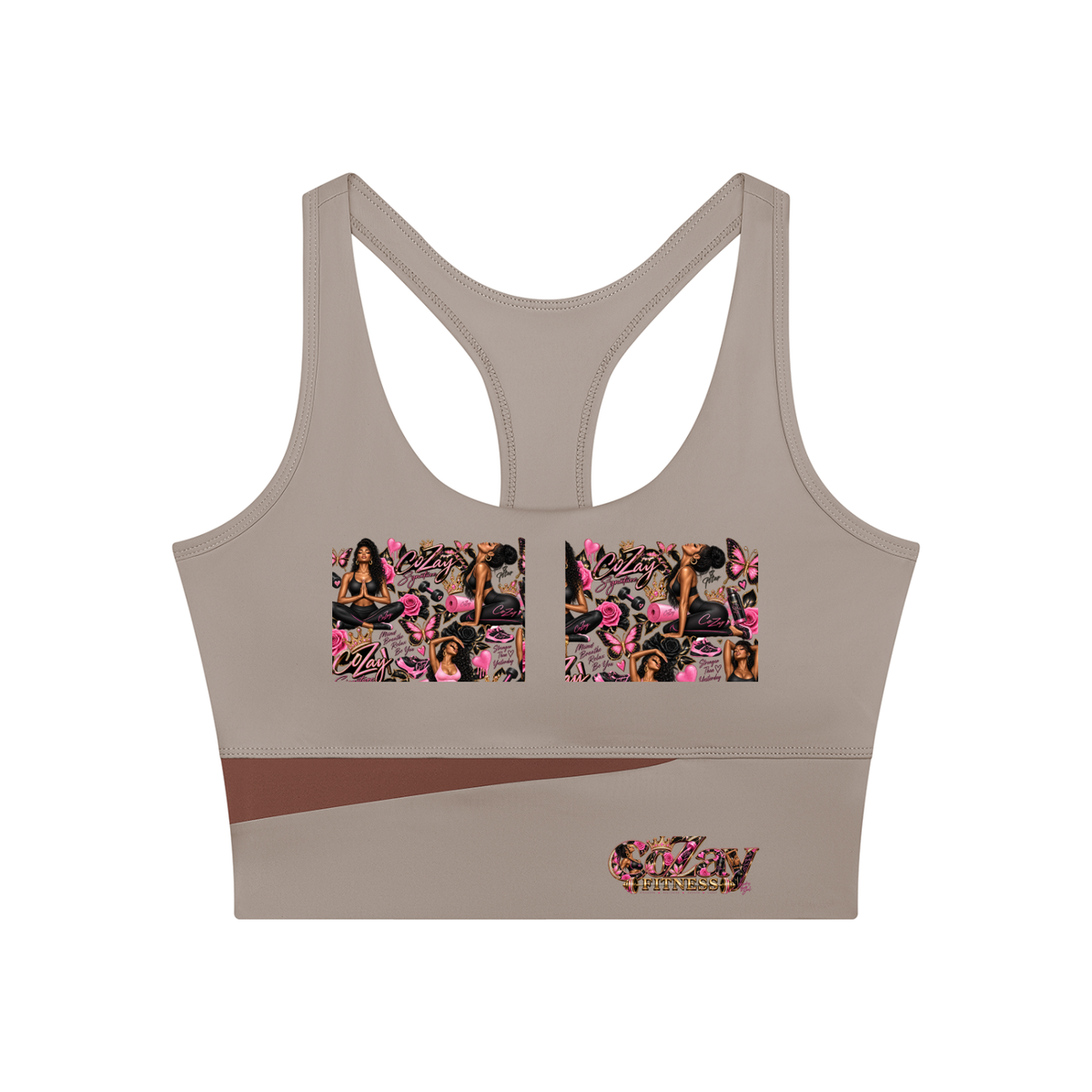 CoZay Signature Women's Color Block Yoga Tank Top