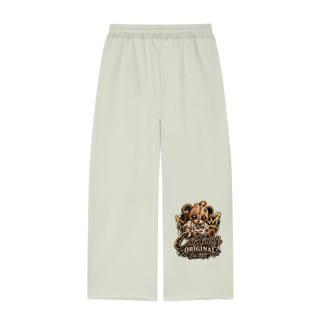 CoZay Original Women’s Wide Leg Raw Edge Sweatpants