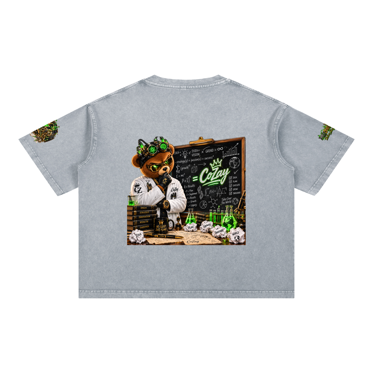 Cozay Signature MS Mineral Wash Boxy Cotton T-Shirt