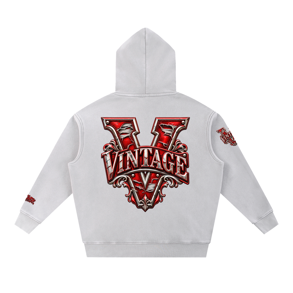 CoZay Original Men's Snow Wash Fleece Oversize Hoodie