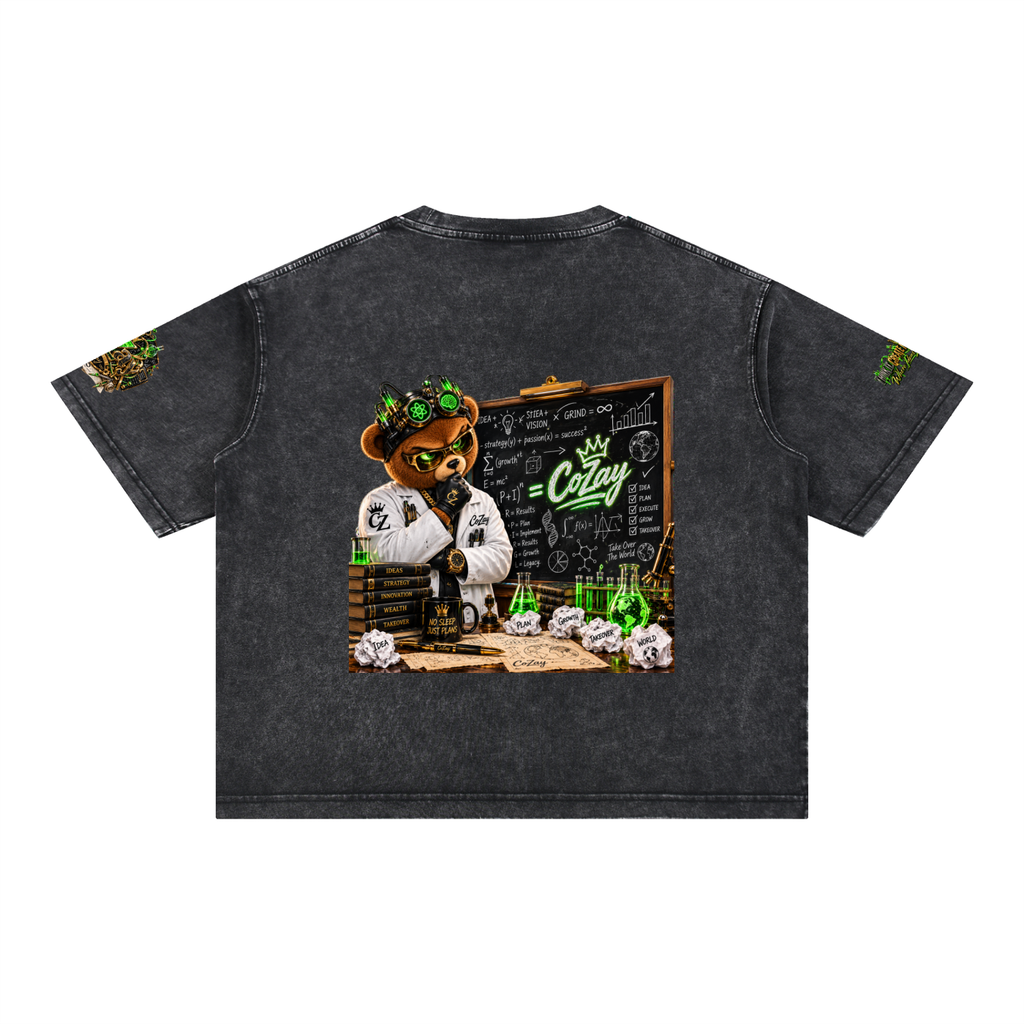 Cozay Signature MS Mineral Wash Boxy Cotton T-Shirt