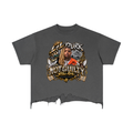 CoZay Signature Lil Durk Vintage Wash Boxy Distressed Hem T-Shirt