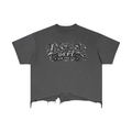 CoZay Original Men's Vintage Wash Boxy Distressed Hem T-Shirt