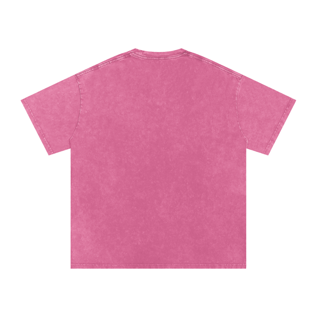 CoZayWeen Carey Snow Washed Oversized Cotton T-Shirt