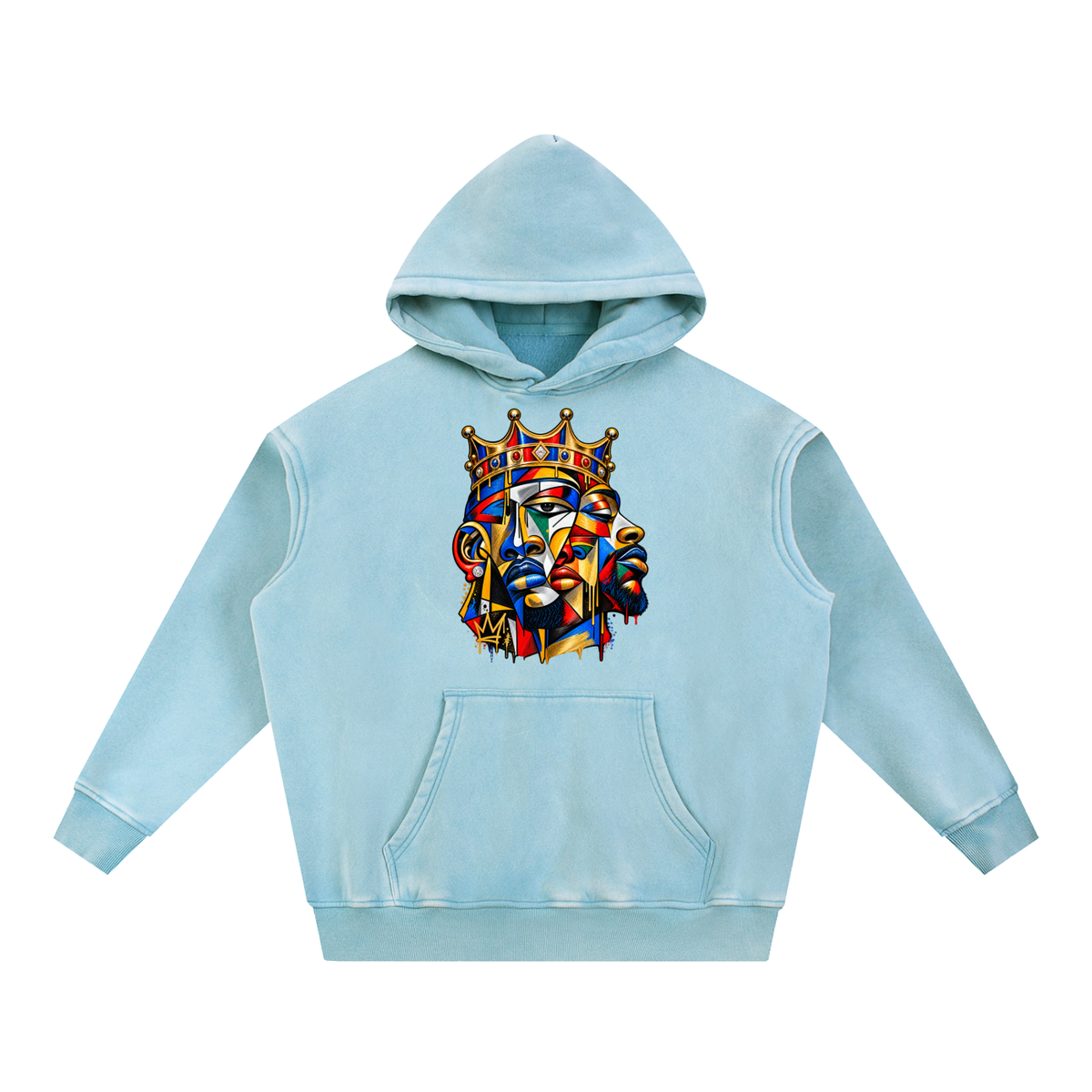 CoZay Original C&C Snow Wash Fleece Oversize Hoodie