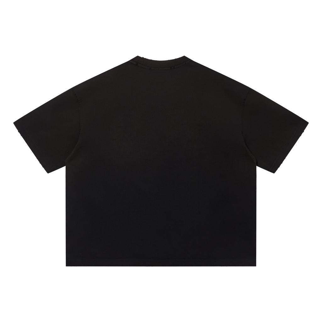CoZay VR Unisex Sun Fade Distressed Boxy T-Shirt