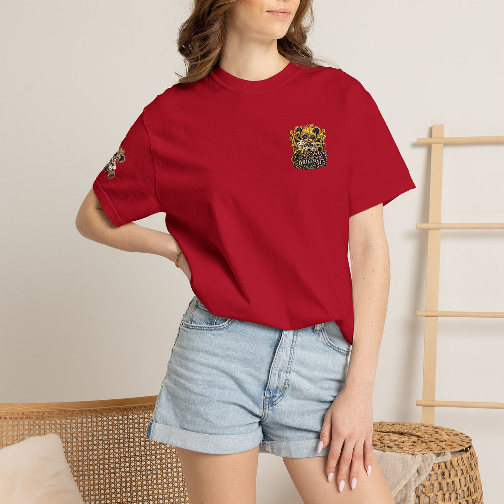 CoZay Orriginal Pocket Bee Graphic T‑Shirt — Honeycomb Pocket Design