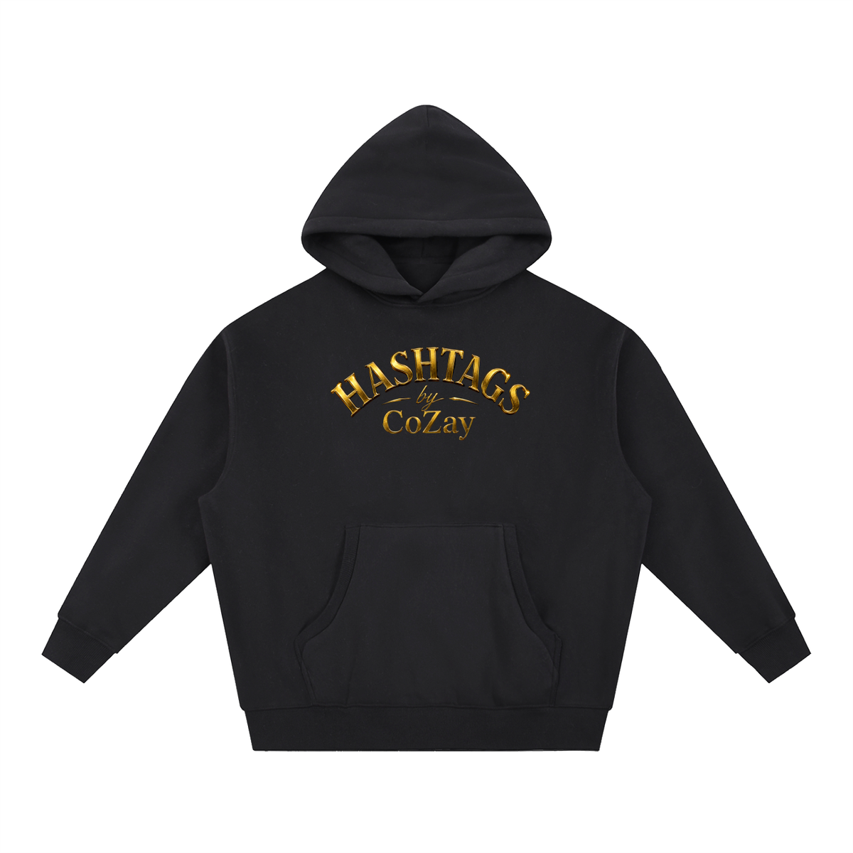 CoZay Signature Essential Oversized Boxy Fit Fleece Hoodie