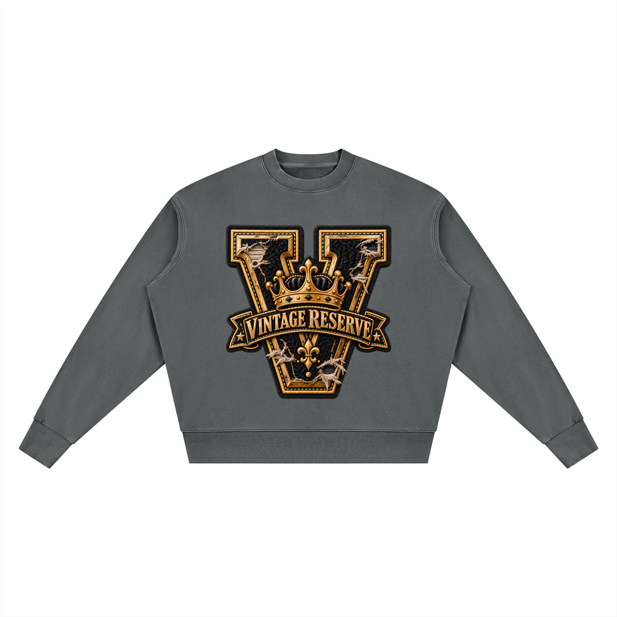 CoZay VRA Unisex Vintage Wash Crewneck Sweatshirt