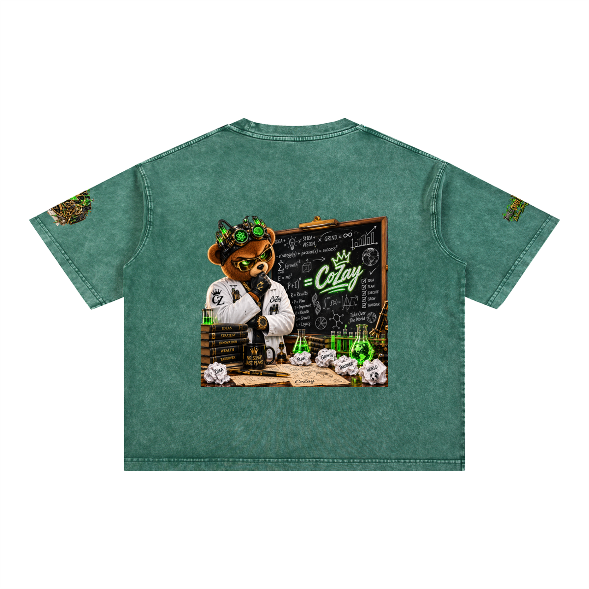 Cozay Signature MS Mineral Wash Boxy Cotton T-Shirt