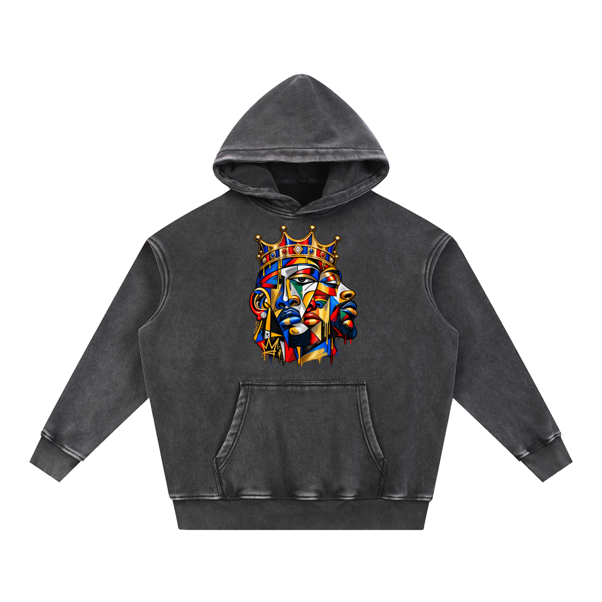 CoZay Original C&C Snow Wash Fleece Oversize Hoodie