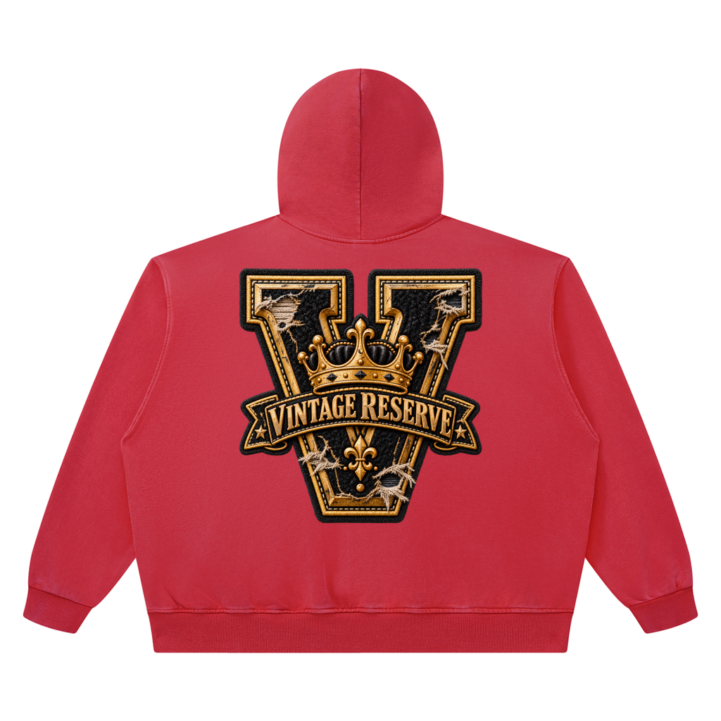 CoZay Vintage Reserve Unisex Heavyweight Vintage Wash Boxy Hoodie
