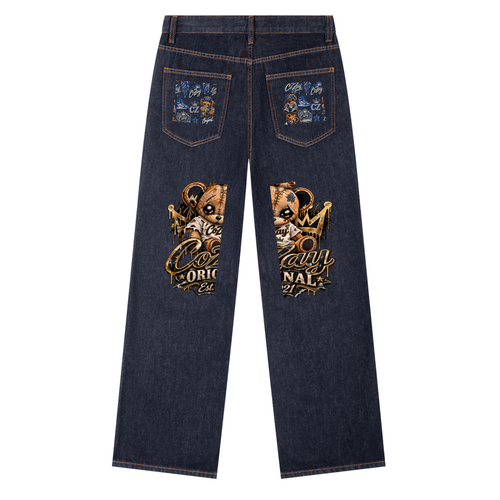 CoZay Original AOP Heavyweight Straight Leg Denim Jeans