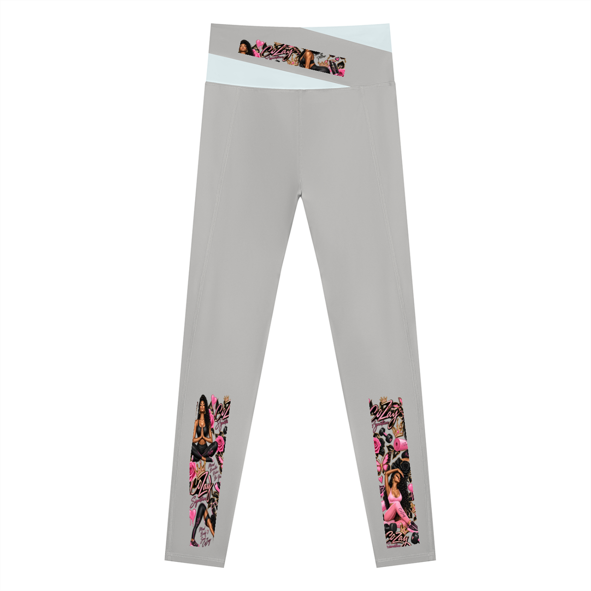 CoZay Signature Women's Color Block Yoga Leggings