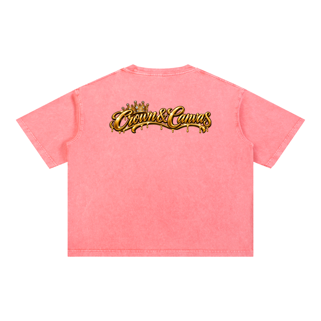 CoZay CC Mineral Wash Boxy Cotton T-Shirt